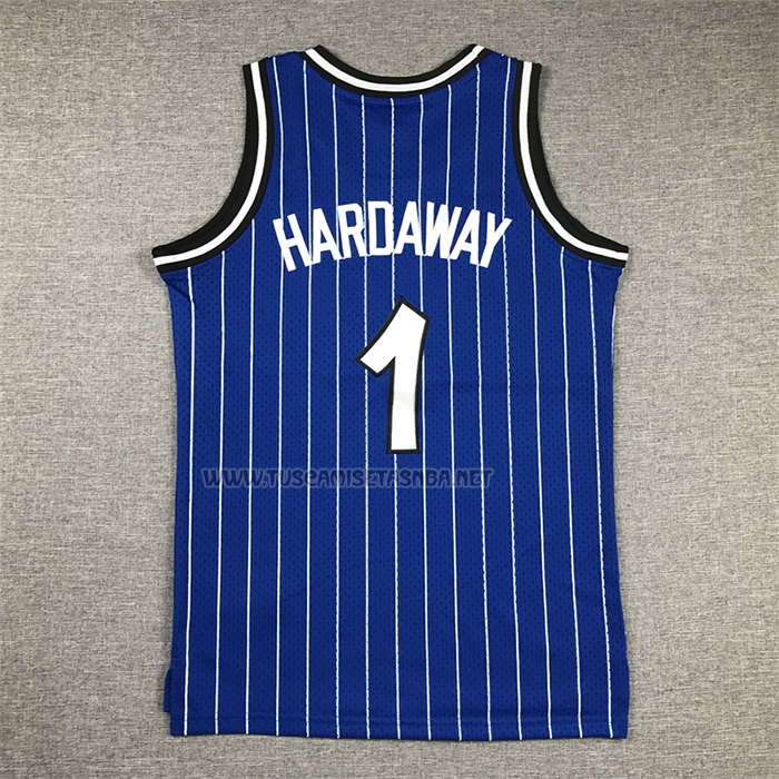 Camiseta Penny Hardaway NO 1 Nino Orlando Magic Mitchell & Ness 1994-95 Azul
